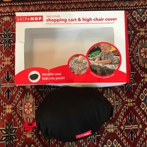 Skip hop shopping cart and high chair cover